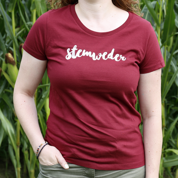 T-Shirt "Pinselstrich" tailliert - fair, vegan & nachhaltig